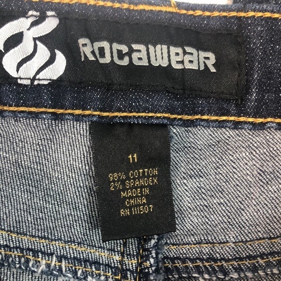 Rocawear Denim Bermuda Shorts Junior 11 - Picture 3 of 11